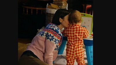 Lily Collins celebrated her first Christmas with 10-month-old daughter, Tove, whom she shares with husband, Charlie McDowell (Instagram/ Lily Collins) Lily Collins celebrated her first Christmas with 10-month-old daughter, Tove, whom she shares with husband, Charlie McDowell (Instagram/ Lily Collins)