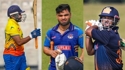 Prithvi Shaw, Rishabh Pant and Rinku Singh show their class in VHT (PTI Images) Prithvi Shaw, Rishabh Pant and Rinku Singh show their class in VHT (PTI Images)