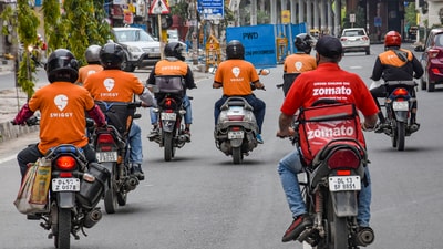 Gig workers announce nationwide strike on December 31, say reports (File photo/PTI) Gig workers announce nationwide strike on December 31, say reports (File photo/PTI)