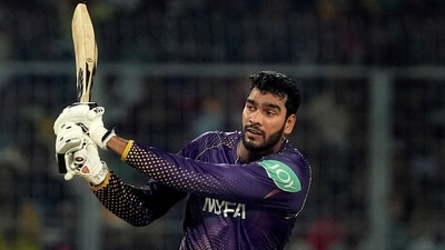 Venkatesh Iyer was bought by Royal Challengers Bengaluru for ₹7 crore. (PTI) Venkatesh Iyer was bought by Royal Challengers Bengaluru for ₹7 crore. (PTI)