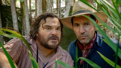 Paul Rudd and Jack Black in a still from Anaconda