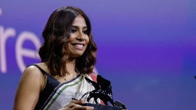 Anuparna Roy won Best Director for her film Songs of Forgotten Trees. (LaBiennale (Instagram)) Anuparna Roy won Best Director for her film Songs of Forgotten Trees. (LaBiennale (Instagram))