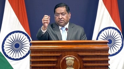 MEA spokesperson Randhir Jaiswal made the remarks during a press conference in New Delhi on Friday. (File/ANI Video Grab) MEA spokesperson Randhir Jaiswal made the remarks during a press conference in New Delhi on Friday. (File/ANI Video Grab)
