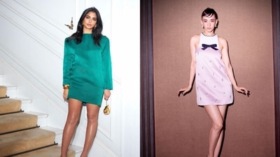 Celebs are loving satin this season Celebs are loving satin this season