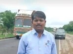 Parbhani, India. 16, 2024: A 35-year-old man named Somnath Suryawanshi died in Parbhani district jail on December 15, 2024. Suryawanshi was detained alongside 50 other Dalit youths for their alleged involvement in the violence that broke out in the city following the desecration of a replica of the Constitution on December 10, 2024. Parbhani, India. Dec 16, 2024. (Photo by HT Photo) (Hindustan Times)