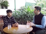 AAP MP Raghav Chadha hosts a delivery boy named Himanshu over lunch AAP MP Raghav Chadha hosts a delivery boy named Himanshu over lunch