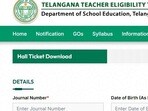 <p>తెలంగాణ టెట్ - 2026 హాల్ టికెట్లు అందుబాటులోకి వచ్చాయి. దరఖాస్తు చేసుకున్న అభ్యర్థులు టెట్‌ వెబ్‌సైట్‌ నుంచి డౌన్లోడ్ చేసుకోవాల్సి ఉంటుంది. జనవరి 3వ తేదీ నుంచి ఈ పరీక్షలు జరగనున్నాయి. </p>