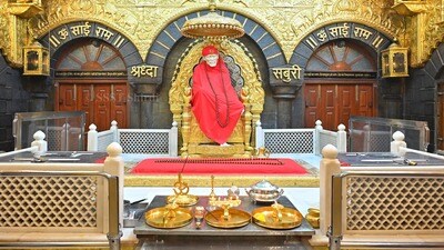 షిర్డీ సాయిబాబా ఆలయం (image source @SSSTShirdi) షిర్డీ సాయిబాబా ఆలయం (image source @SSSTShirdi)