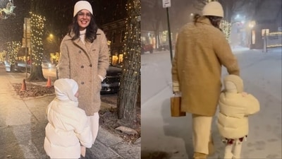 Malti featured in a few posts of her mom, Priyanka Chopra. Malti featured in a few posts of her mom, Priyanka Chopra.