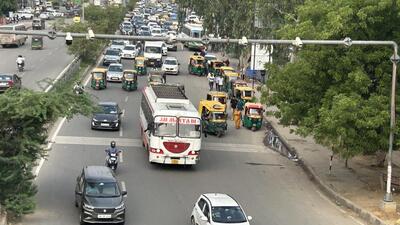 The authority is developing MG Road as a model road to make it more commuter and pedestrian friendly. (Parveen Kumar/Hindustan Times)