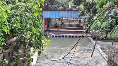 The point where the bodies and waste end up at thw WTP. (HT Archive) The point where the bodies and waste end up at thw WTP. (HT Archive)