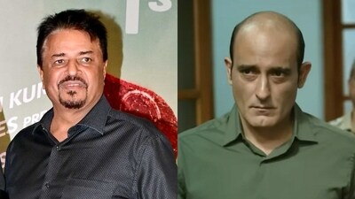 Kumar Mangat Pathak and Akshaye Khanna Kumar Mangat Pathak and Akshaye Khanna