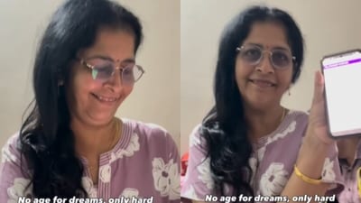 A mother celebrated her first ever earnings at 52 via YouTube. (Instagram/anshul_pareek___) A mother celebrated her first ever earnings at 52 via YouTube. (Instagram/anshul_pareek___)