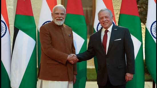 India’s security cooperation with Jordan comes at an opportune time and Modi’s visit to Amman added a personalised touch to bilateral relations. (AFP)