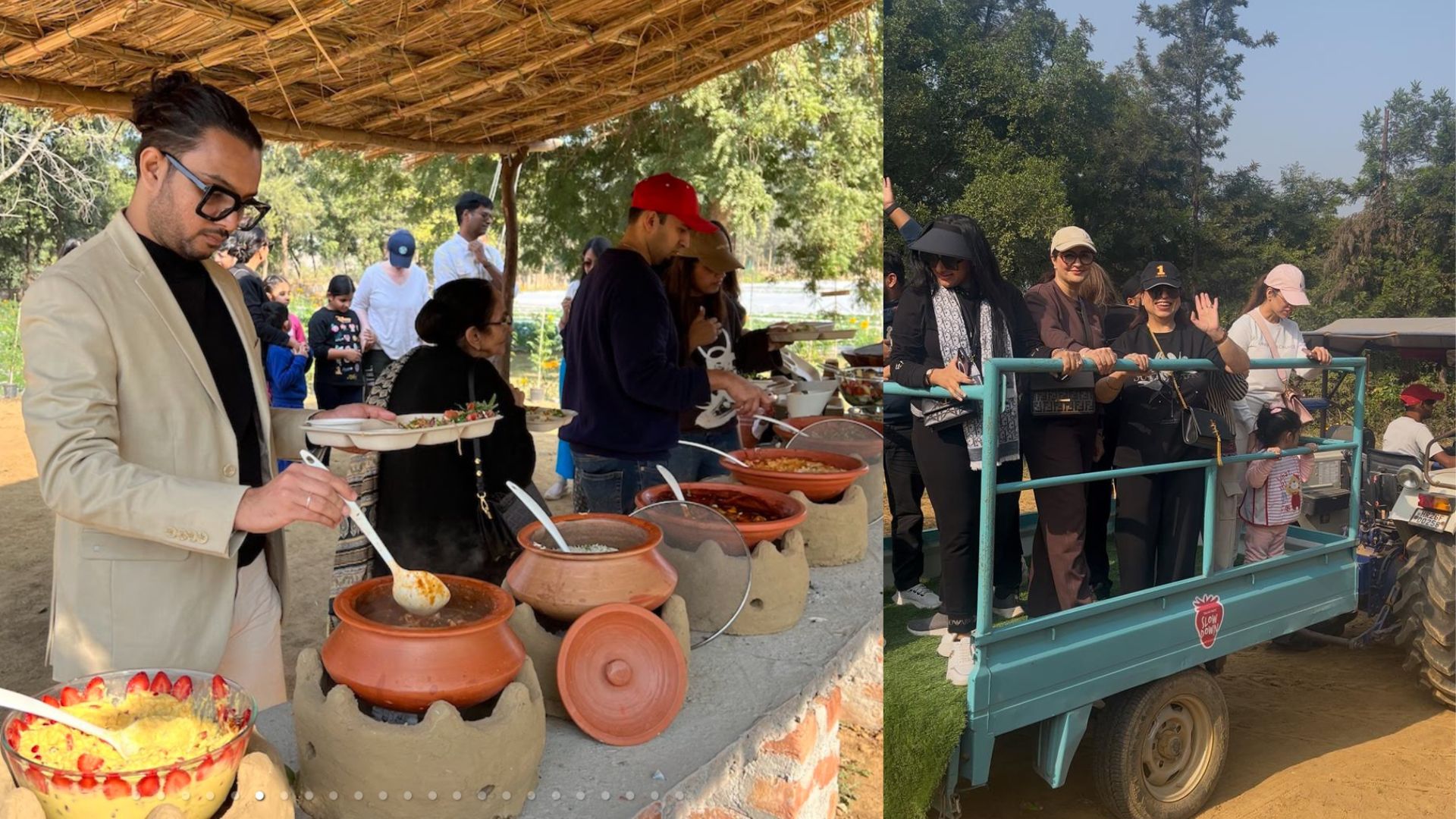 At this Vasant Kunj farm, a hearty brunch buffet is followed by orchard walks and tractor rides.