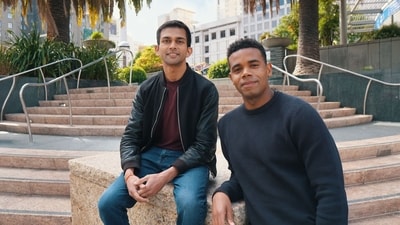 Dhruv Amin and Marcus Lowe are the co-founders and co-CEOs of Anything. (LinkedIn/Dhruv Amin) Dhruv Amin and Marcus Lowe are the co-founders and co-CEOs of Anything. (LinkedIn/Dhruv Amin)