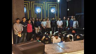 During the raid, officials discovered that the pub was operating without a valid licence issued by the State Excise Department. (HT) During the raid, officials discovered that the pub was operating without a valid licence issued by the State Excise Department. (HT)