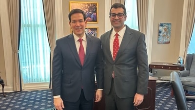 Ricky Gill was awarded the National Security Council’s Distinguished Action Award. (X/@robertcobrien) Ricky Gill was awarded the National Security Council’s Distinguished Action Award. (X/@robertcobrien)