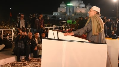 Asif Ali Zardari was addressing an event on the death anniversary of Benazir Bhutto. (X/The President of Pakistan) Asif Ali Zardari was addressing an event on the death anniversary of Benazir Bhutto. (X/The President of Pakistan)