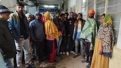 Police started an investigation into the theft of a newborn at SNMMCH in Dhanbad on Sunday (HT Photo) Police started an investigation into the theft of a newborn at SNMMCH in Dhanbad on Sunday (HT Photo)