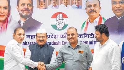 The brand-new allies made the announcement in a joint media interaction (Hindustan Times) The brand-new allies made the announcement in a joint media interaction (Hindustan Times)