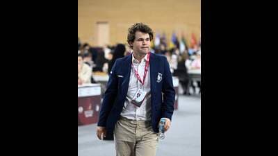 World champion and highest ranked chess player Norway's Magnus Carlsen at the FIDE World Rapid and Blitz Championships 2025. (AFP) World champion and highest ranked chess player Norway's Magnus Carlsen at the FIDE World Rapid and Blitz Championships 2025. (AFP)