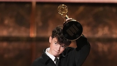 In September, Warrington-born teenager Owen Cooper made history as the youngest male actor to win an Emmy for his role in Netflix's Adolescence, portraying a schoolboy accused of murdering a classmate, as reported by the BBC. (AP Photo/Chris Pizzello, File) (Chris Pizzello/Invision/AP)