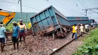 The derailment disrupted train operations on both Up and Down lines, according to the Chief Public Relations Officer of East Central Railway. (Representative image) (PTI)