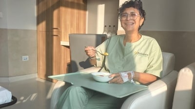 Kiran Rao shared a post after her appendix surgery.