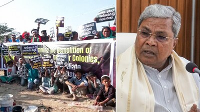 Bengaluru evictions spark Congress unease, Siddaramaiah and Dy CM hit back at Vijayan (ANI. PTI) Bengaluru evictions spark Congress unease, Siddaramaiah and Dy CM hit back at Vijayan (ANI. PTI)