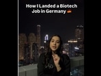 In the video, Ananya detailed the series of events that led to the job offer. In the video, Ananya detailed the series of events that led to the job offer.