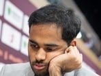 Arjun Erigaisi finished the first day of the World Blitz with 10 points in the 13 rounds played. (FIDE)