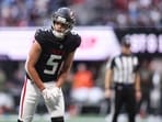 Atlanta Falcons wide receiver Drake London (5) missed four games earlier this season.