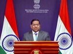 Ministry of External Affairs spokesperson Randhir Jaiswal (@MEAIndia/PTI) Ministry of External Affairs spokesperson Randhir Jaiswal (@MEAIndia/PTI)