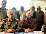 The arrested accused were identified as Tarun Kapoor, alias Lucky, Saman Singh, Ramandeep Singh, alias Jassu, and Tanveer Malik. (HT Photo) The arrested accused were identified as Tarun Kapoor, alias Lucky, Saman Singh, Ramandeep Singh, alias Jassu, and Tanveer Malik. (HT Photo)