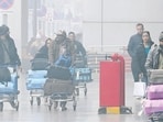 The average delay of flights was 27 minutes. (Vipin Kumar/HT Photo)