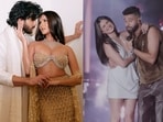 Tara Sutaria and Veer Pahariya; AP Dhillon with Tara Tara Sutaria and Veer Pahariya; AP Dhillon with Tara