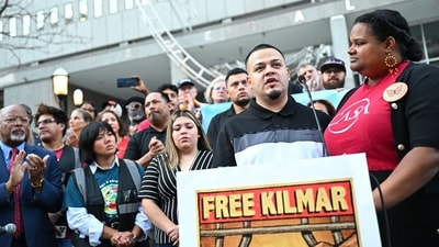 Kilmar Abrego Garcia, a Maryland man who was deported to El Salvador earlier this year. (Bloomberg) Kilmar Abrego Garcia, a Maryland man who was deported to El Salvador earlier this year. (Bloomberg)
