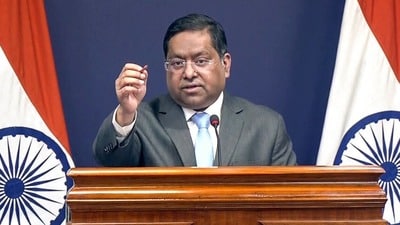 রণধীর জয়সোয়াল  (ANI Video Grab) (ANI Video Grab)