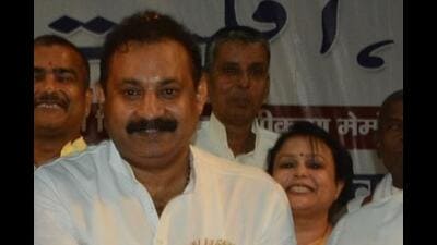 Bihar minister Ashok Choudhary is in the eye of a controversy because of his name being recommended for appointment as assistant professor in a state university. (HT File) Bihar minister Ashok Choudhary is in the eye of a controversy because of his name being recommended for appointment as assistant professor in a state university. (HT File)
