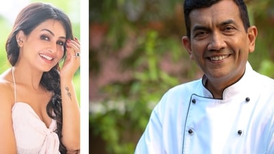 Shubhangi Atre, Sanjeev Kapoor Shubhangi Atre, Sanjeev Kapoor