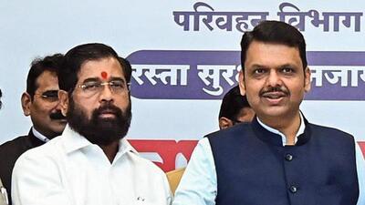 Nagpur, Dec 09 (ANI): Maharashtra Chief Minister Devendra Fadnavis, Deputy Chief Ministers Eknath Shinde, and Ajit Pawar unveil 'Zebru' road safety awareness mascot program, organised by the Transport Department at the Committee Hall of the Legislative Assembly, in Nagpur on Tuesday. Transport Minister Pratap Sarnaik, Public Works Minister Shivendraraje Bhosale, Minister of State Madhuri Misal, Additional Chief Secretary Sanjay Sethi, Transport Commissioner Vivek Bhimanwar and senior officials of the Transport Department present on this occasion. (@mieknathshinde X/ANI Photo) (Eknath Shinde X) Nagpur, Dec 09 (ANI): Maharashtra Chief Minister Devendra Fadnavis, Deputy Chief Ministers Eknath Shinde, and Ajit Pawar unveil 'Zebru' road safety awareness mascot program, organised by the Transport Department at the Committee Hall of the Legislative Assembly, in Nagpur on Tuesday. Transport Minister Pratap Sarnaik, Public Works Minister Shivendraraje Bhosale, Minister of State Madhuri Misal, Additional Chief Secretary Sanjay Sethi, Transport Commissioner Vivek Bhimanwar and senior officials of the Transport Department present on this occasion. (@mieknathshinde X/ANI Photo) (Eknath Shinde X)