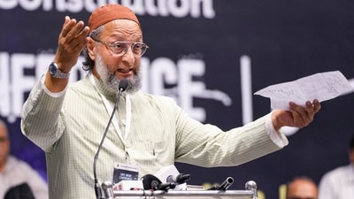 Owaisi said that the lynching of Dipu Chandra Das is “contrary to the constitutional mandate” of Bangladesh. (PTI) Owaisi said that the lynching of Dipu Chandra Das is “contrary to the constitutional mandate” of Bangladesh. (PTI)