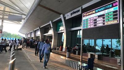 Pune, India - Oct. 5, 2017: Airport pune at Lohegaon in Pune, India, on Thursday, October 5, 2017. (Photo by Rahul Raut/HT PHOTO)