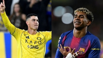 Lamine Yamal’s clear-cut response to comparisons with football greats like Cristiano Ronaldo. (Reuters) Lamine Yamal’s clear-cut response to comparisons with football greats like Cristiano Ronaldo. (Reuters)