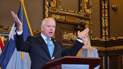 Minnesota adopted a new state flag on May 11, 2024. (AP) Minnesota adopted a new state flag on May 11, 2024. (AP)