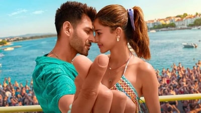 Tu Meri Main Tera Main Tera Tu Meri box office collection day 5: Kartik Aryan and Ananya Panday in a still from the film. Tu Meri Main Tera Main Tera Tu Meri box office collection day 5: Kartik Aryan and Ananya Panday in a still from the film.