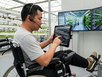 A paralysed Chinese man inspired many after developing a smart agriculture system.