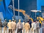 Market to be shifted nearby, but traders claim alternative site lacks parking and infrastructure; writ petition listed for hearing on Tuesday. (Parveen Kumar/HT)