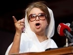 Khaleda Zia served as prime minister of Bangladesh from 1991 to 1996 and returned to office for a second term from 2001 to 2006.